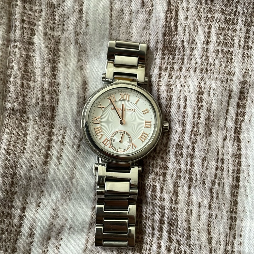 Michael Kors stainless steel watch